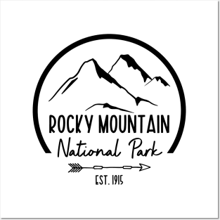 Rocky Mountain National Park Posters and Art